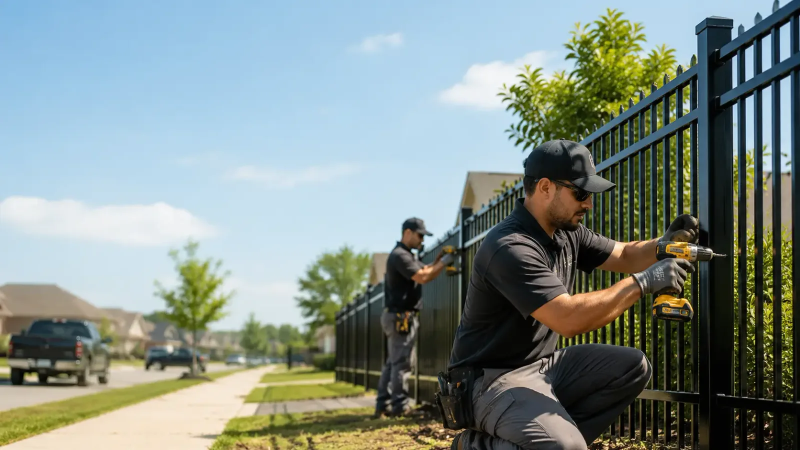 Metal Fence Installation in Marshall, CA